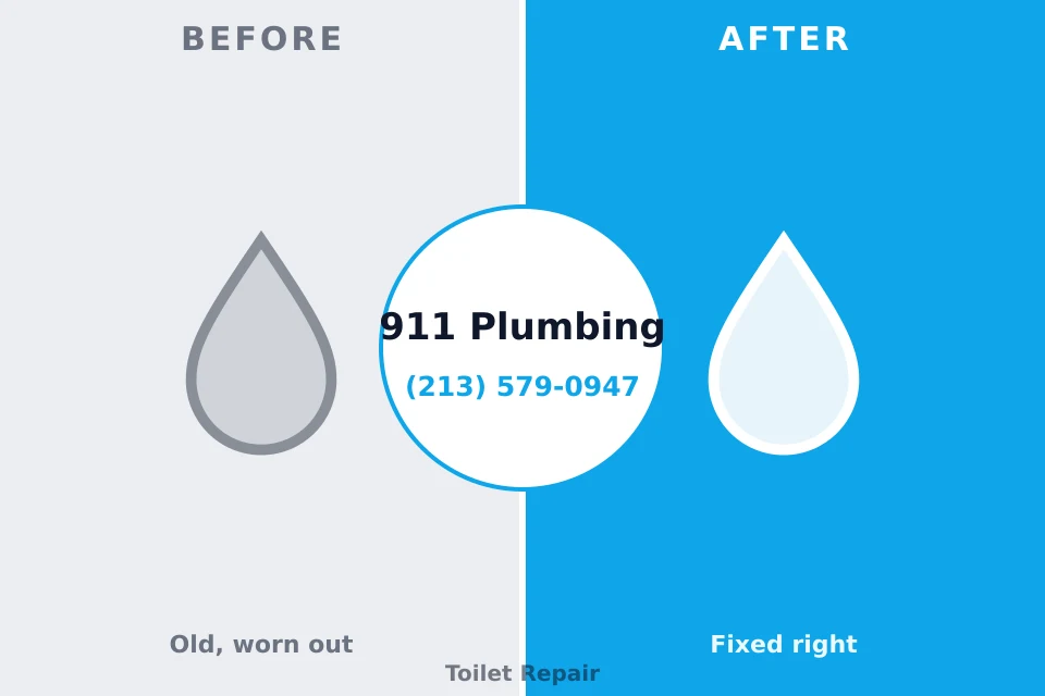 Before and after: plumbing company Celoron, NY